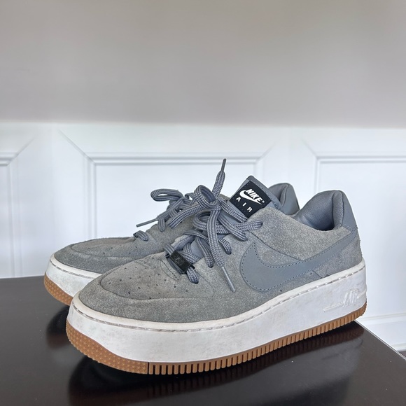 women's nike air force 1 sage low grey
